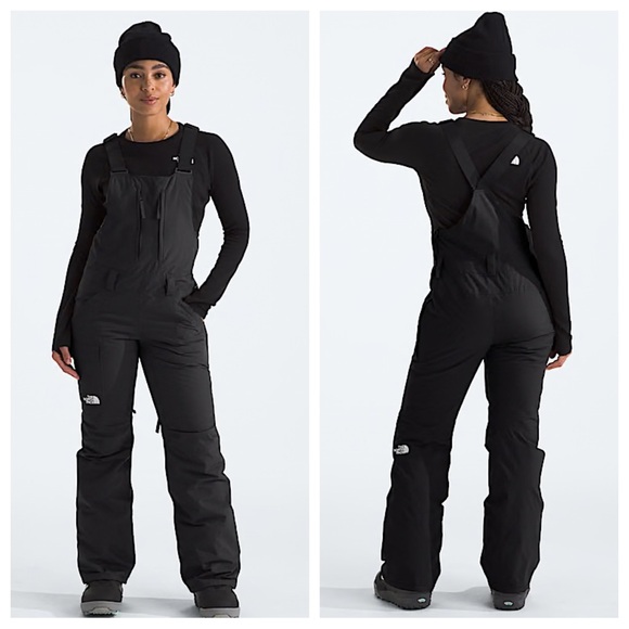 The North Face Pants - The North Face Freedom Insulated Ski Snow Bibs in TNF Black